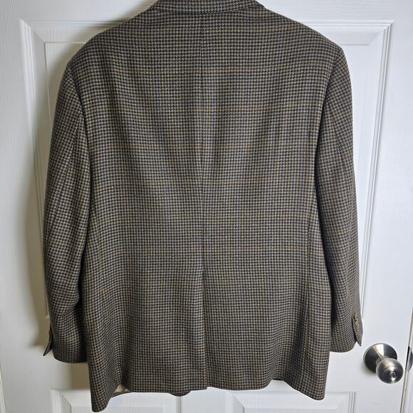 Jos. A. Bank 100% Wool Multicolor‎ Plaid Blazer Men's 40S - Picture 5 of 10